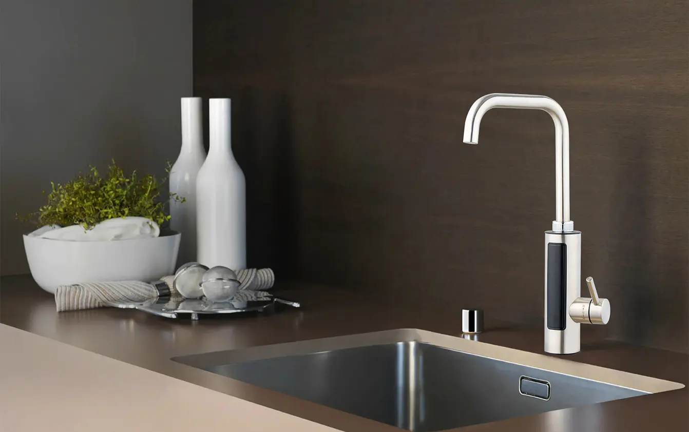 Instant aqua electrica calefactio faucet